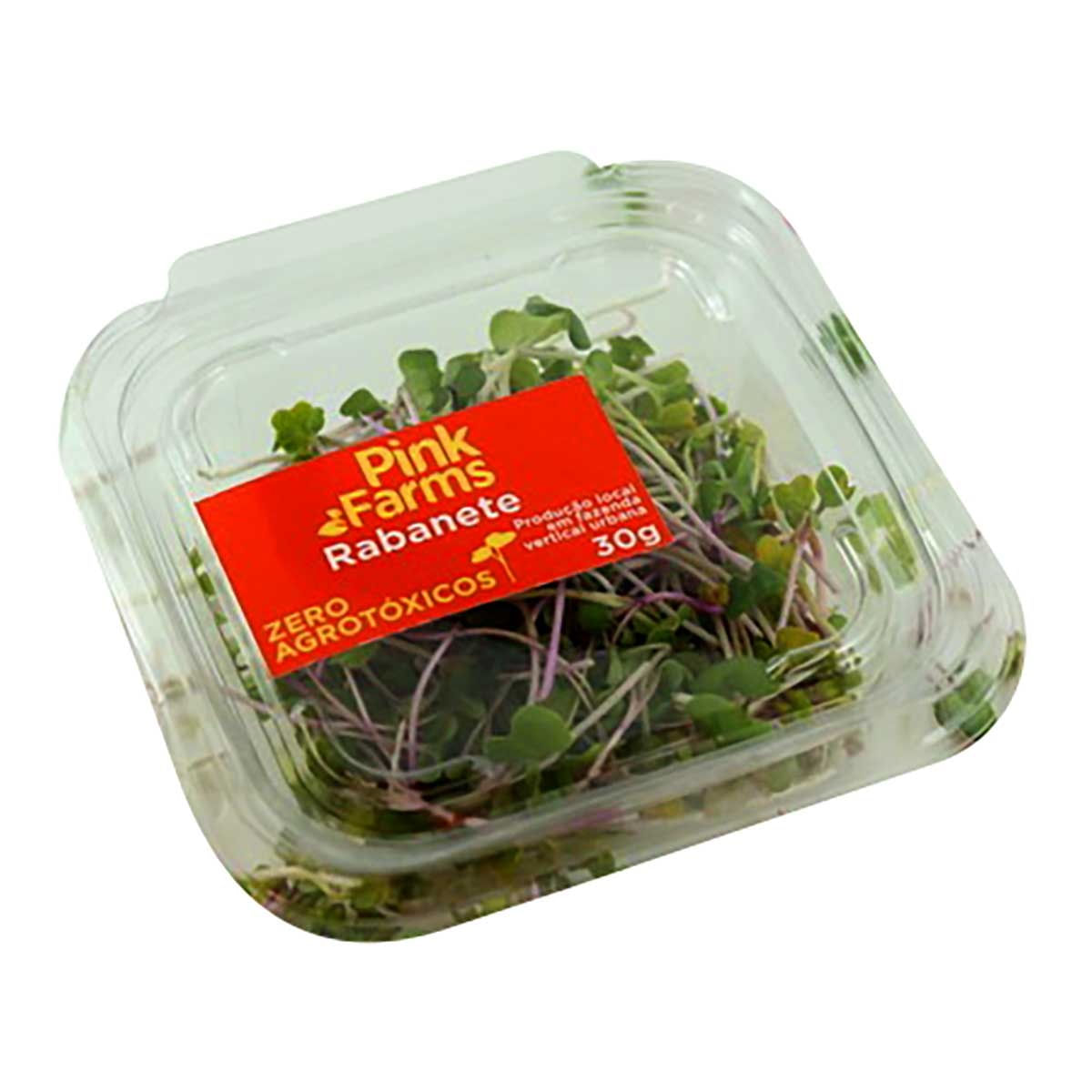 Rabanete Microgreens Pink Farms 30 g