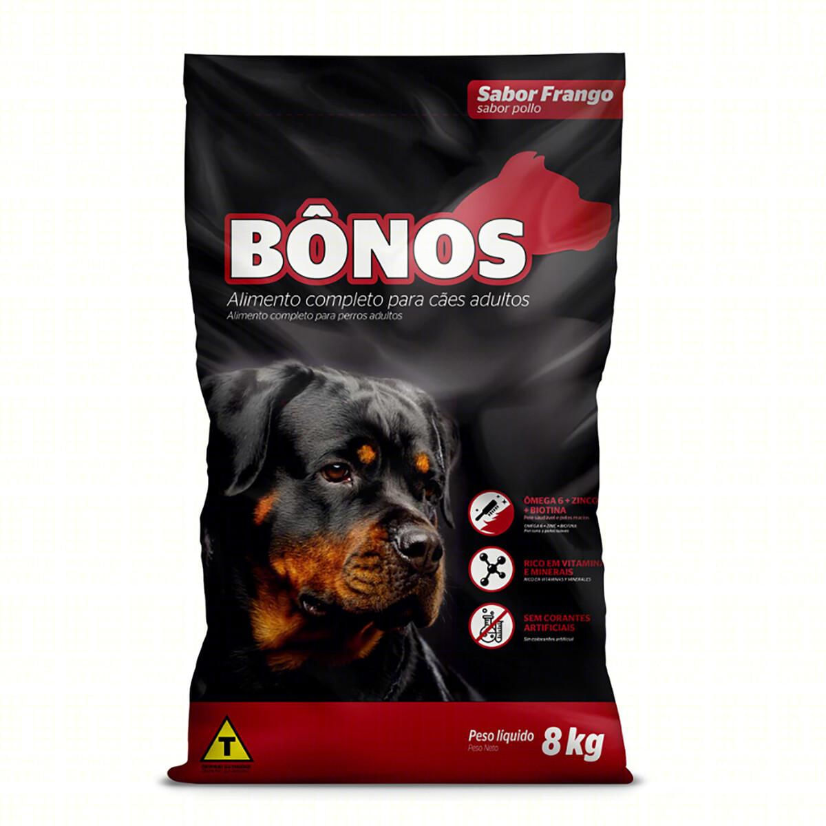 Ração Para Cães Bônos 8 Kg