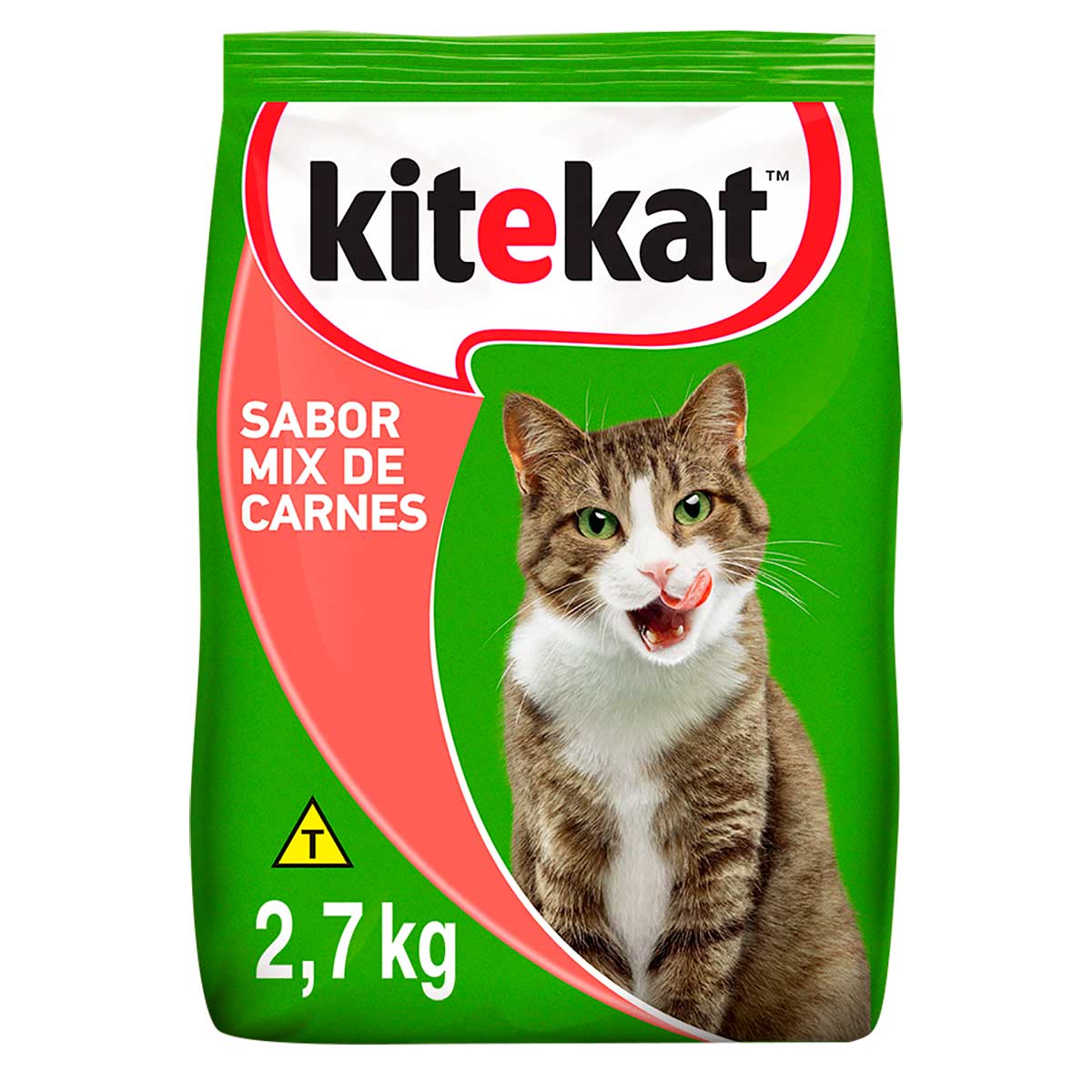 Ração KiteKat Mix de Carnes para Gatos Adultos 2,7kg