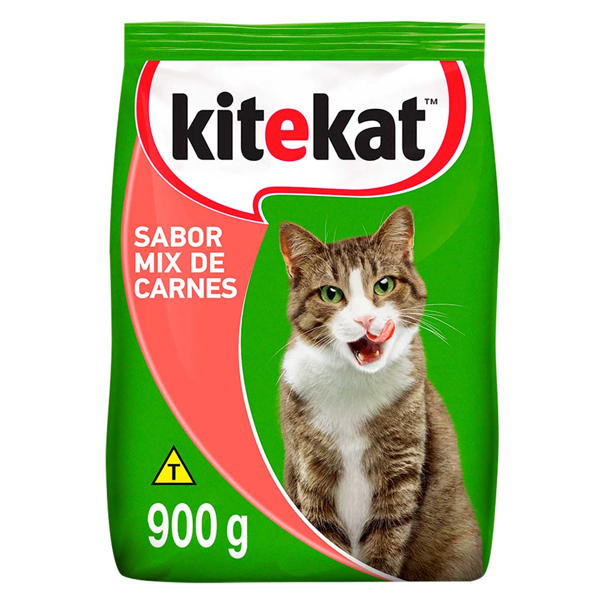 Ração KiteKat Mix de Carnes para Gatos Adultos 900 g