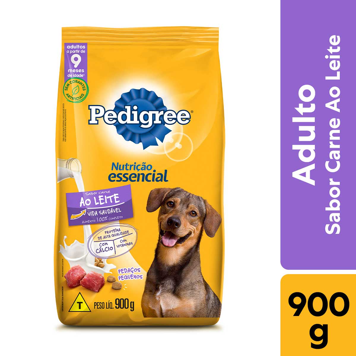 Ração Nutrição Essencial Pedigree Carne 900 g