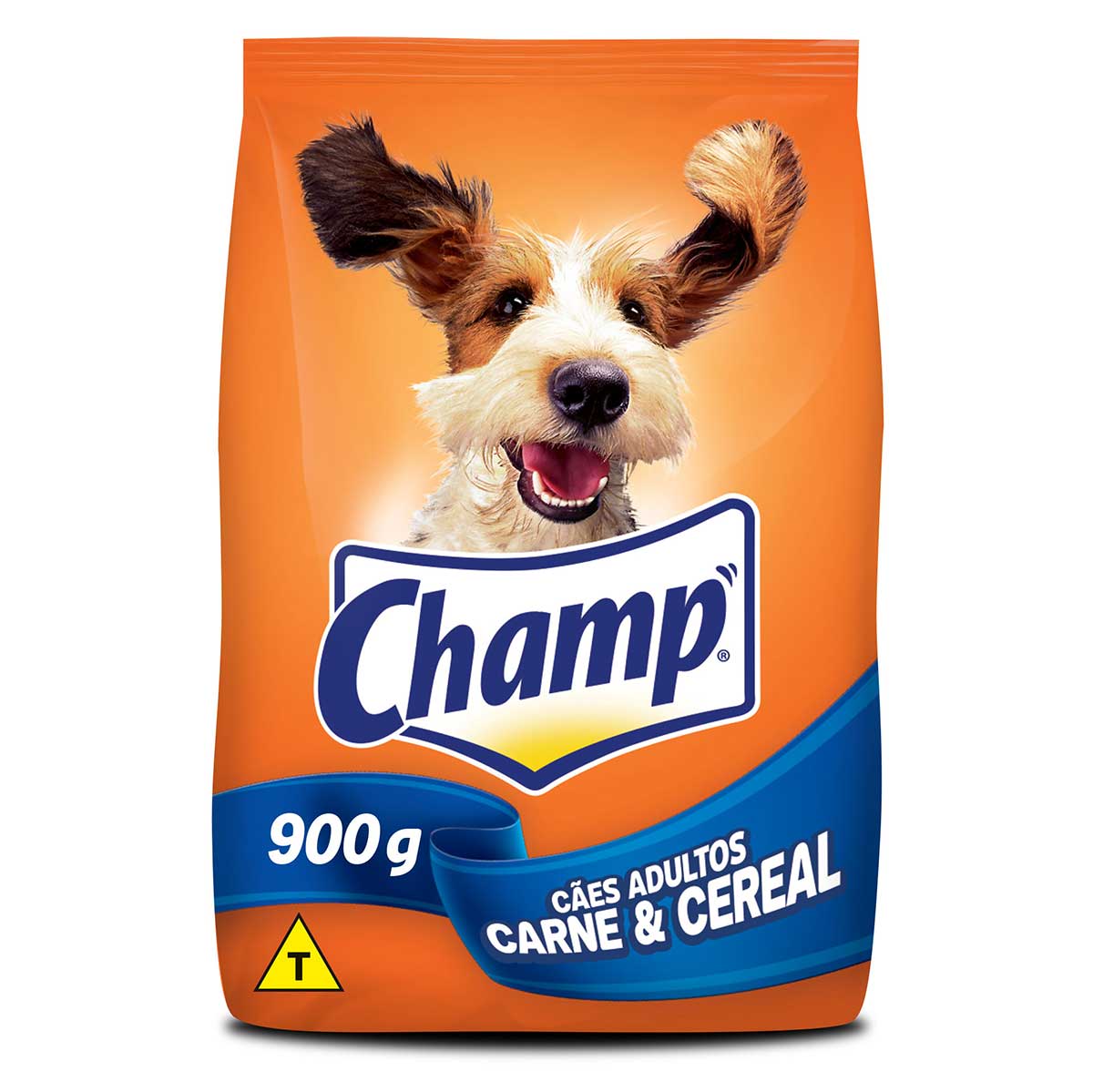 Ração para Cães Adultos Champ Carne e Cereal 900 g