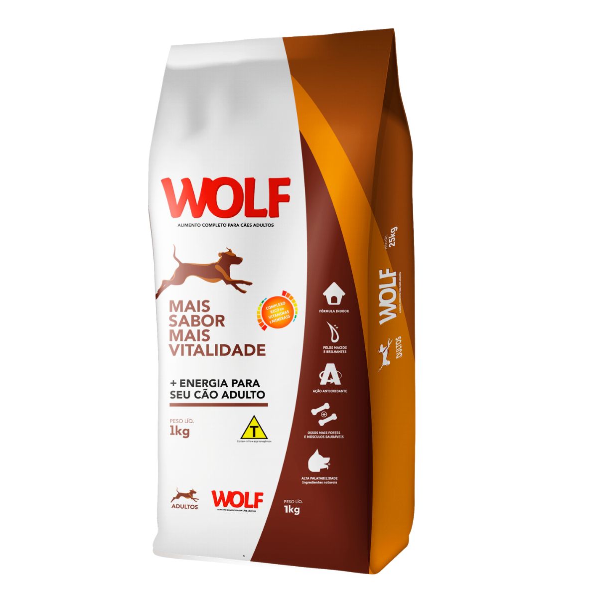 Ração para Cães Adultos Wolf 1 kg