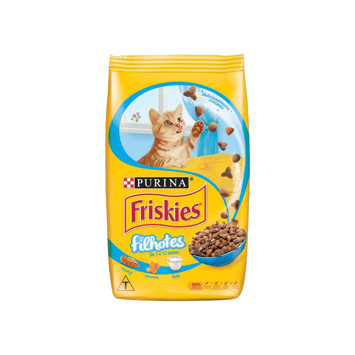 Ração Para Gato Filhotes de Frango Friskies com 500 g Purina