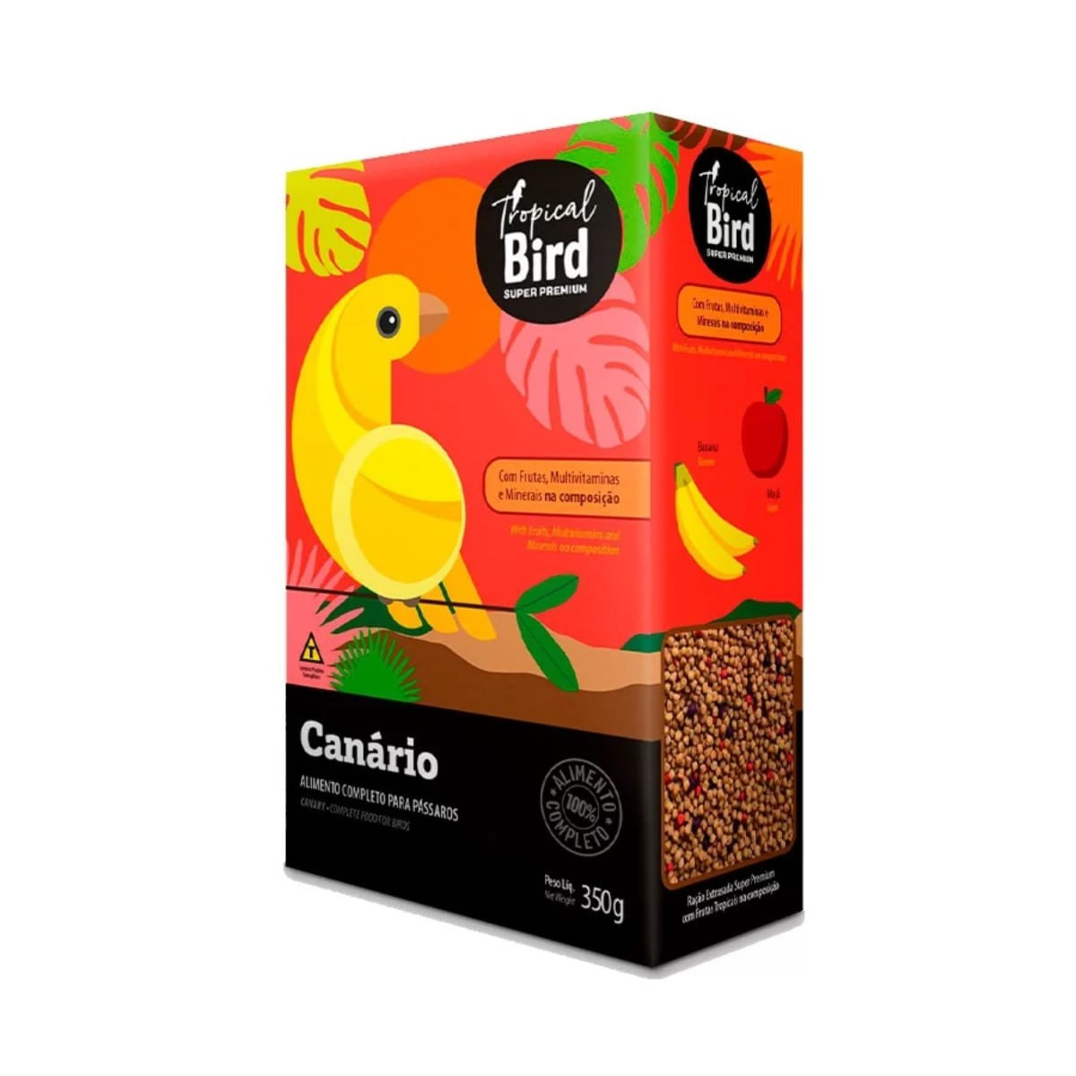 Ração Tropical Bird Super Premium para Canário Zootekna 350 g