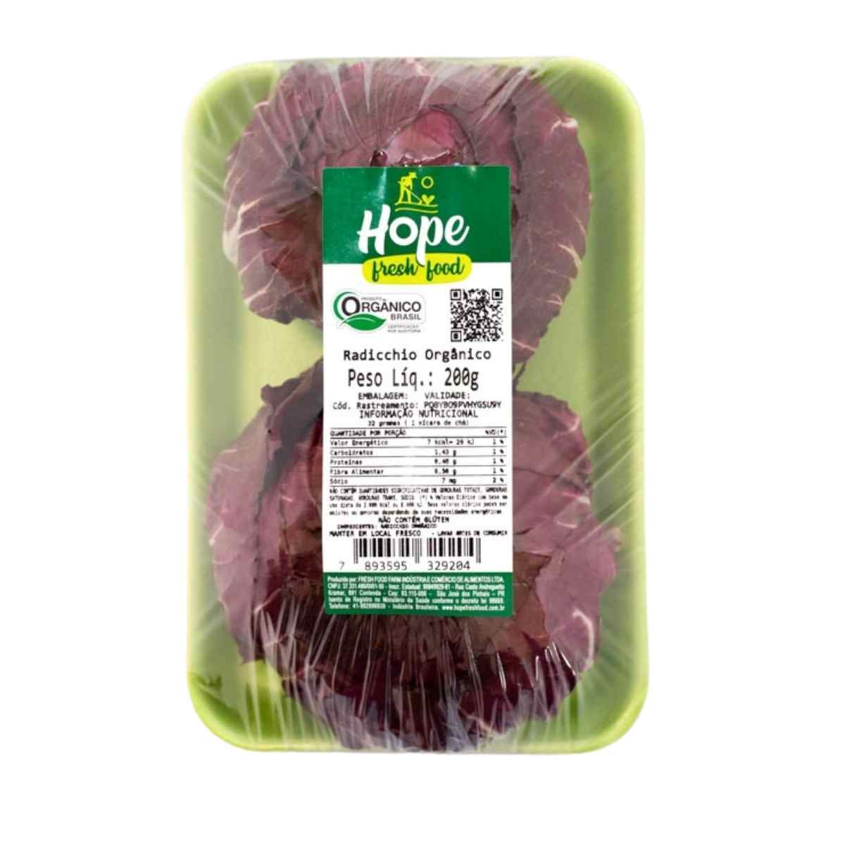 Radicchio Orgânico Hope 200 g