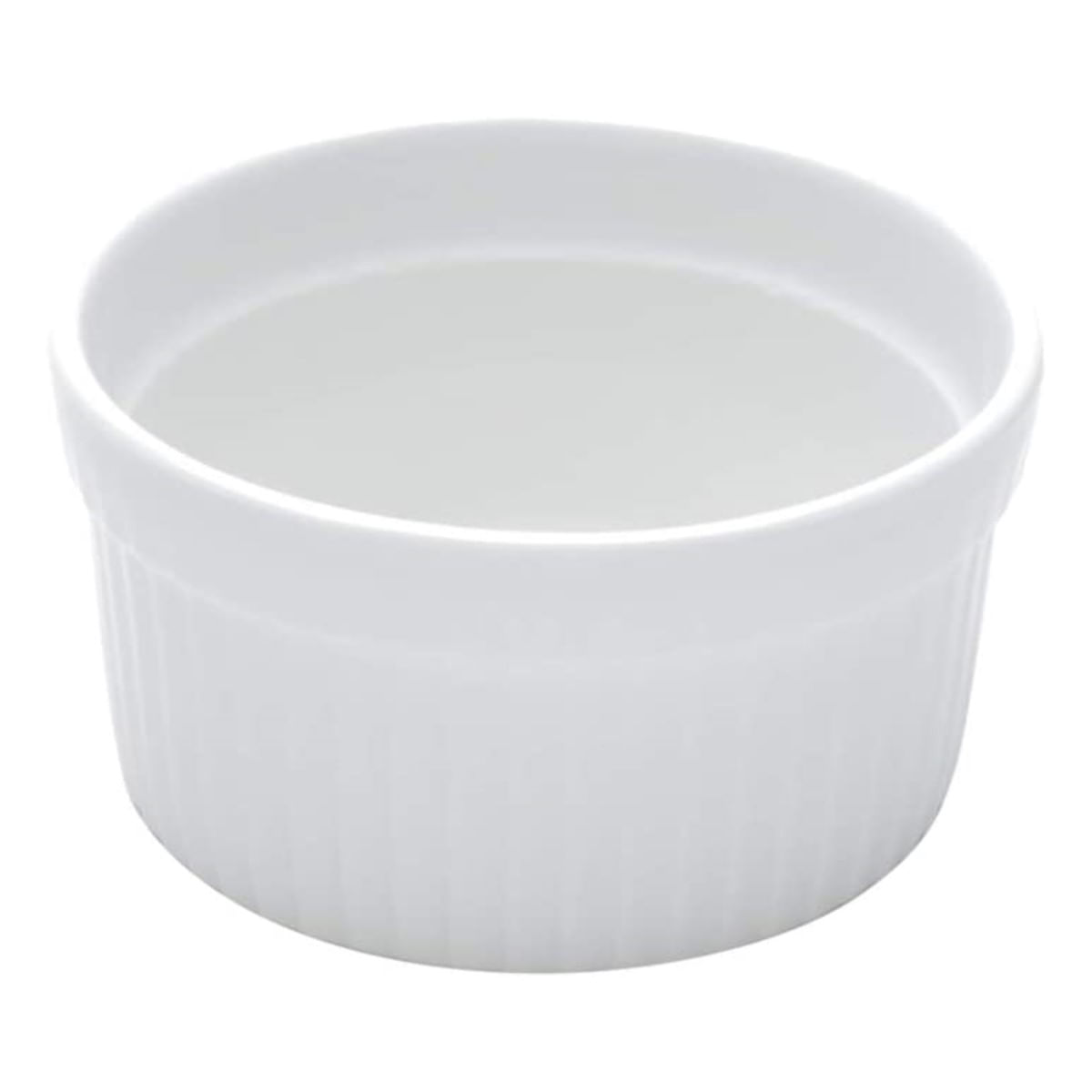 Ramequim de Porcelana Classic Branco 210 ml Lyor