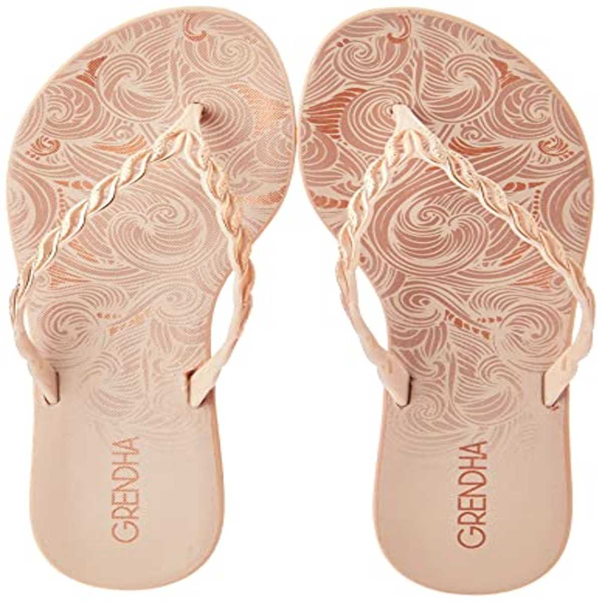 Chinelo Grendha Mais Açaí Energia Adulto 18361 Off Whitte II Lilais 37