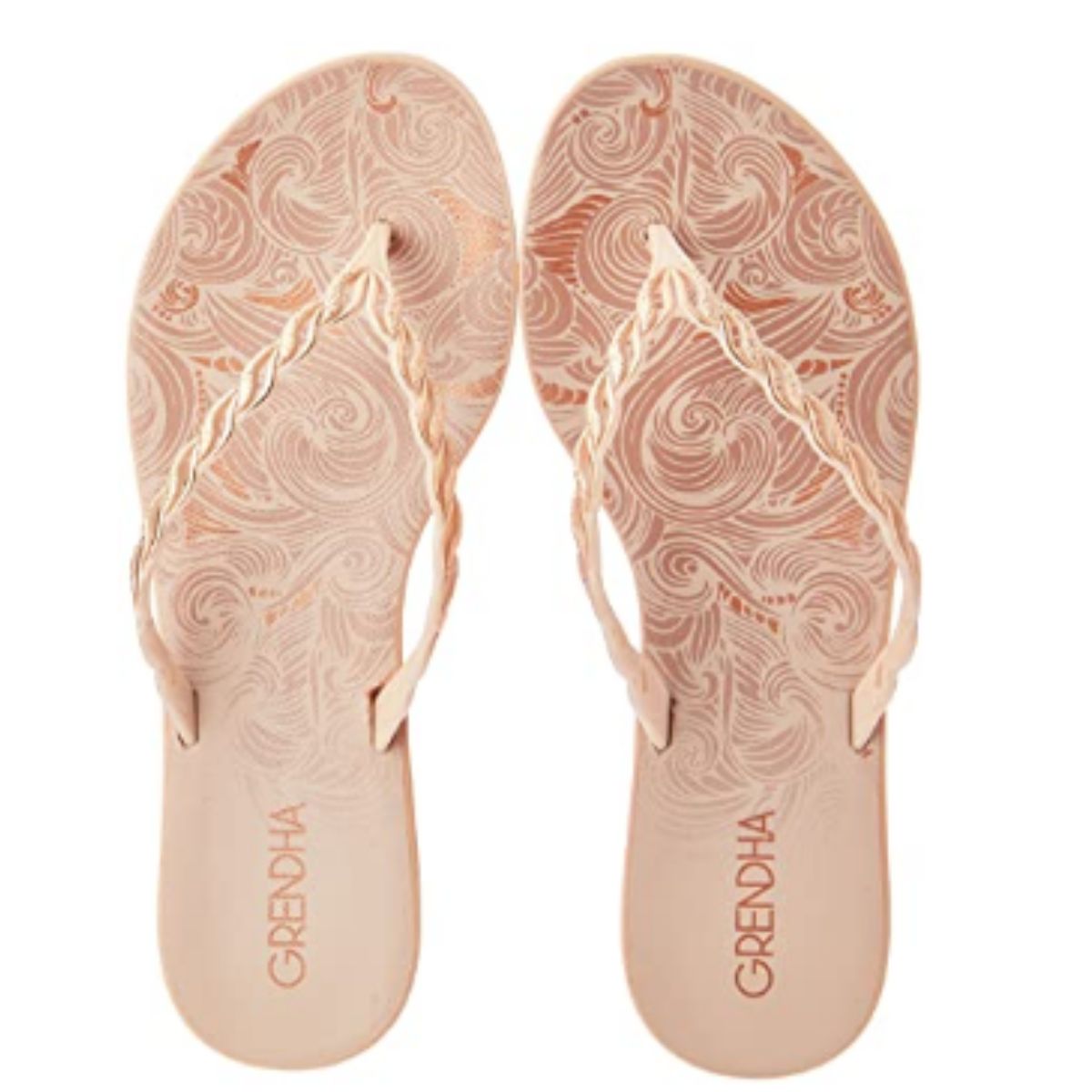 Chinelo Feminino Açai 38 Grendha Nude