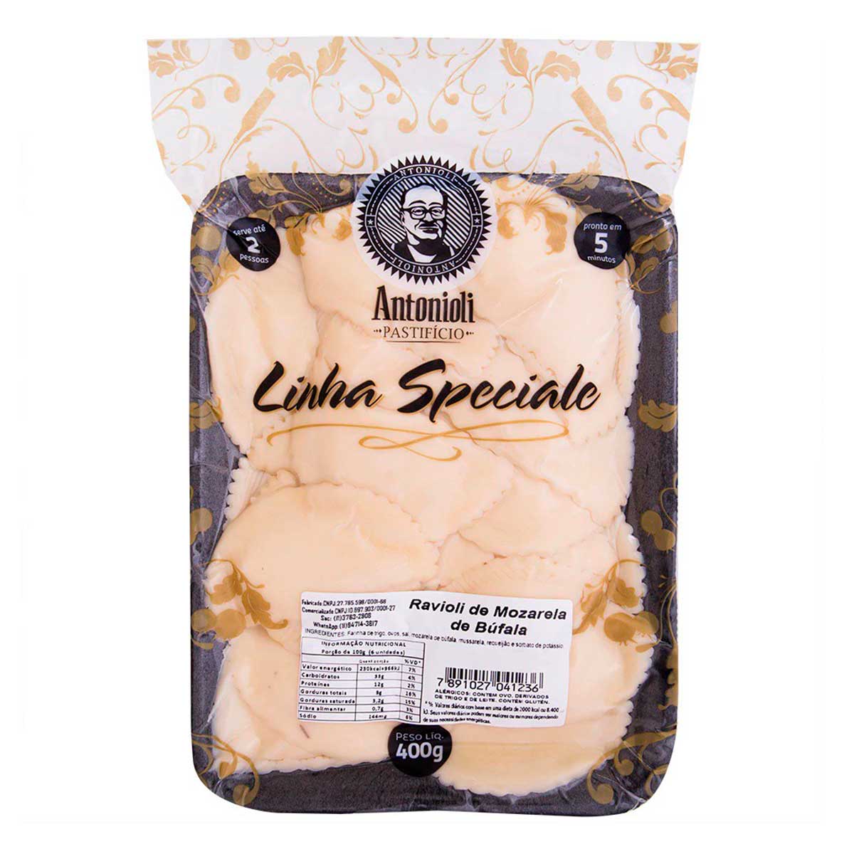 Ravioli Búfala Pastificio Antonioli 400 g