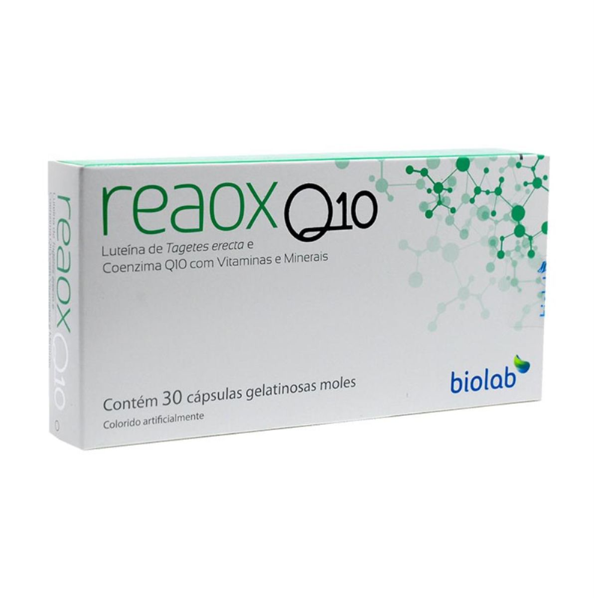 Suplemento Biolab Reaox Q10 Com 30 Cápsulas