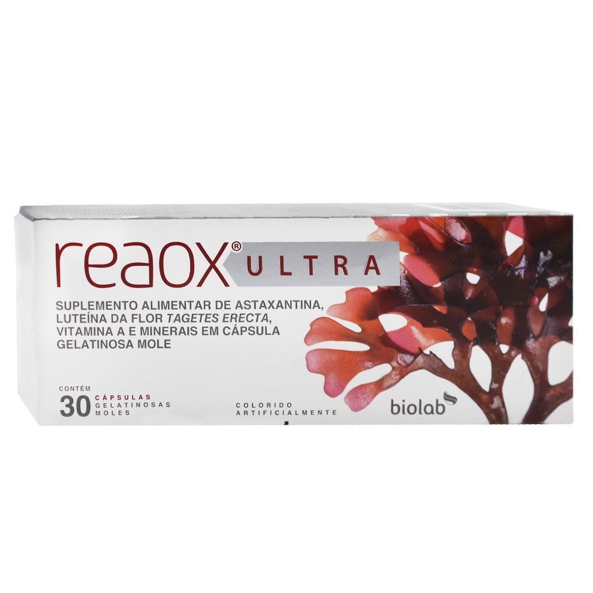 Suplemento Alimentar Reaox Ultra Com 30 Cápsulas