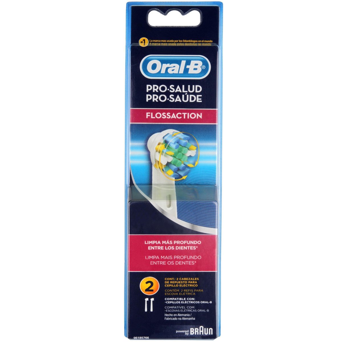 Refil para Escova Elétrica Oral-B Flossaction 2 unidades