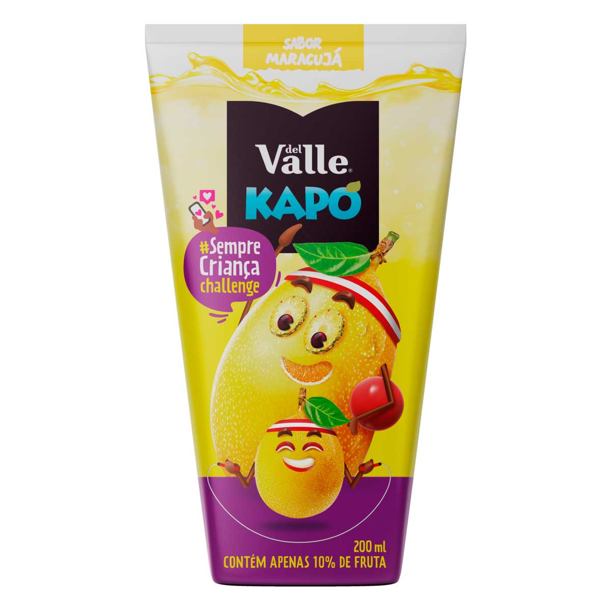 Refresco de Maracujá Del Valle Kapo 200ml