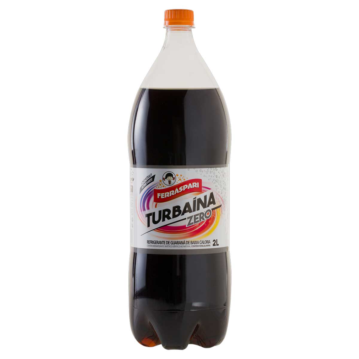 Refrigerante Guaraná Turbaína Ferráspari Zero 2L