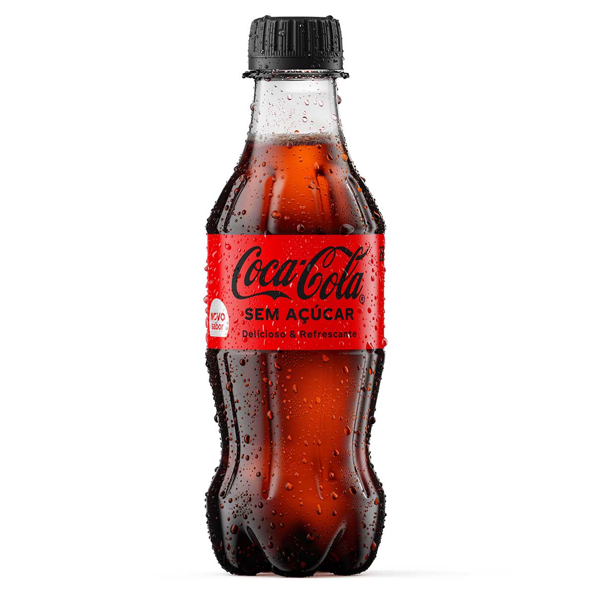 Refrigerante sem Açúcar Coca-Cola Garrafa 250ml