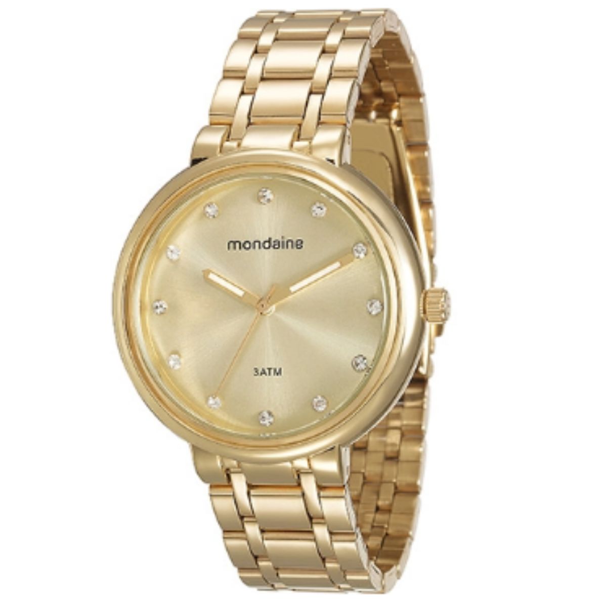 Relógio Mondaine Casual Feminino Dourado 76434LPMVDE3K1