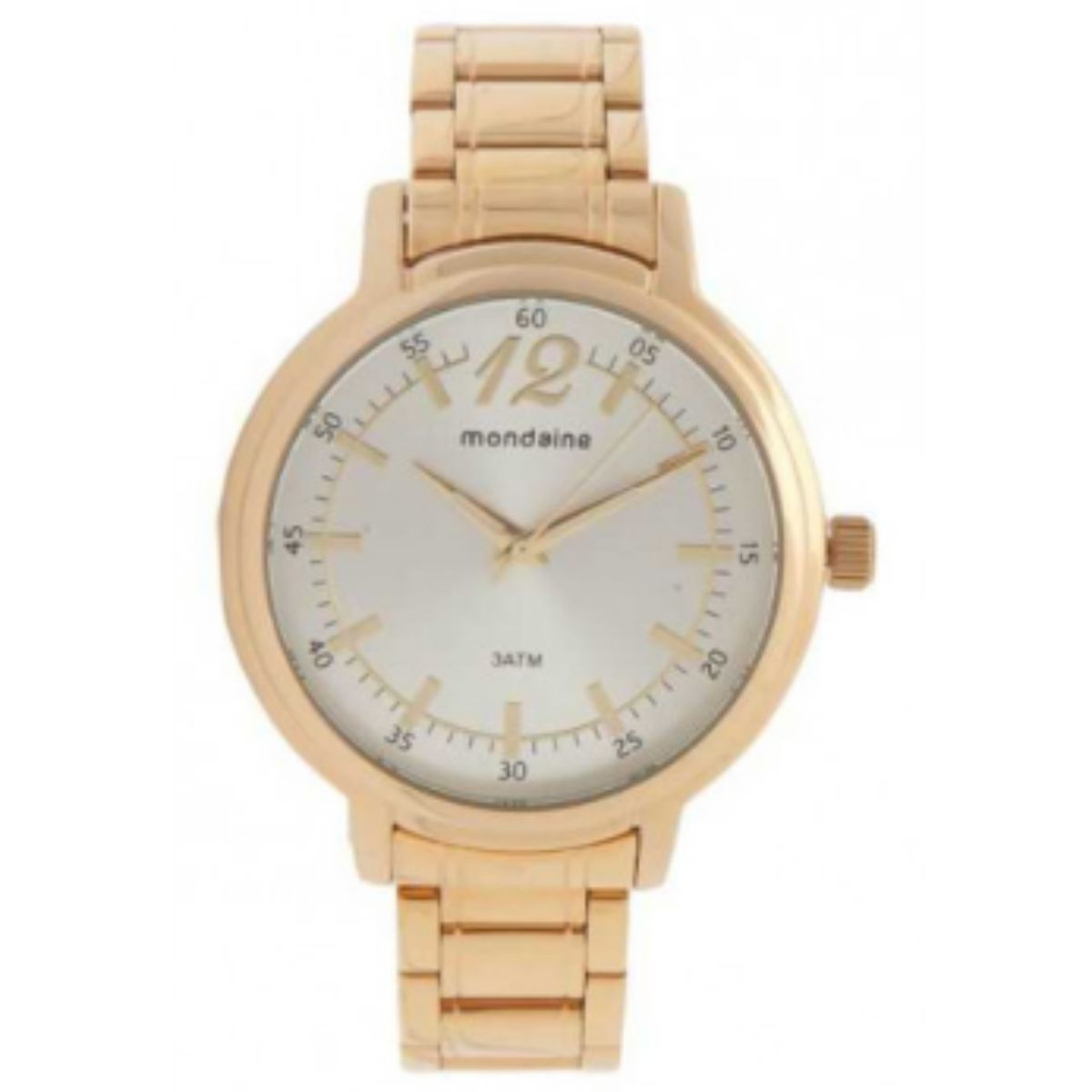 Relógio Mondaine Steel Feminino Dourado 76504LPMVDE1