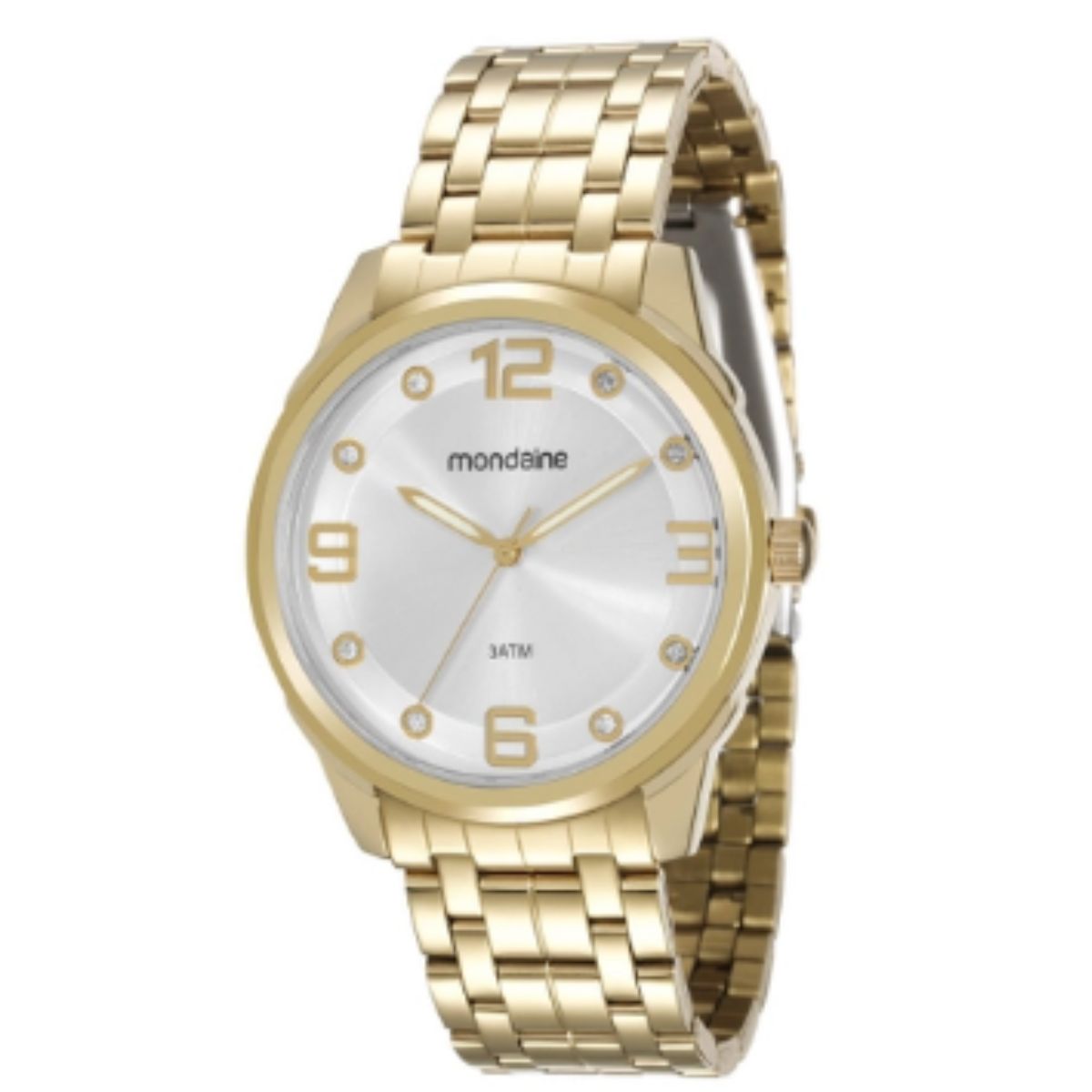 Relógio Mondaine Fashion Feminino Dourado94777LPMVDE1