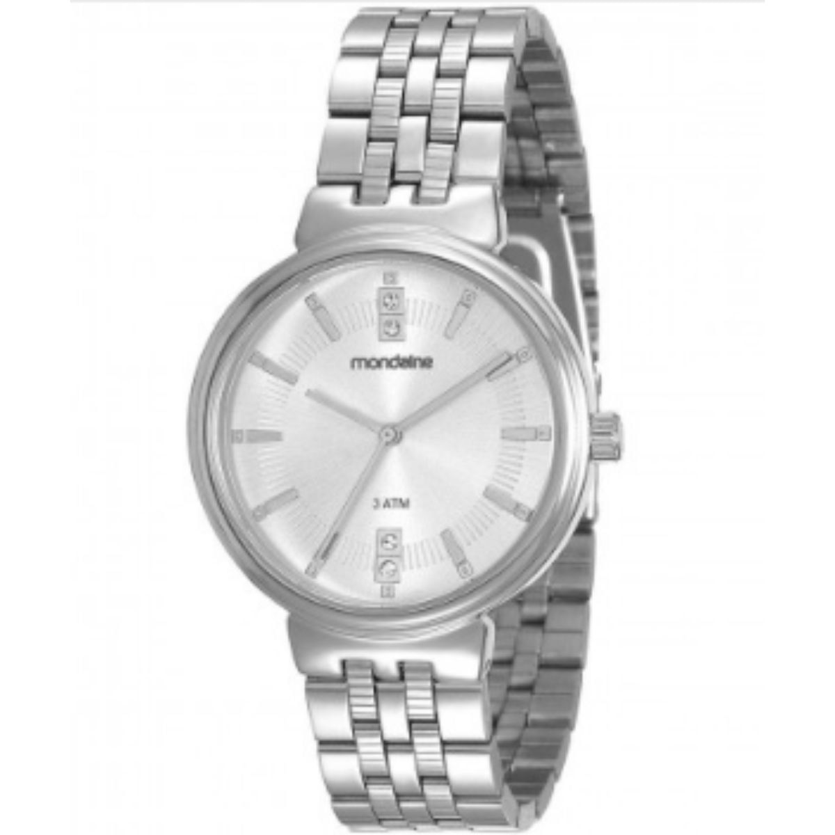 Relógio Mondaine Steel Feminino Prata 94801L0MVNE1