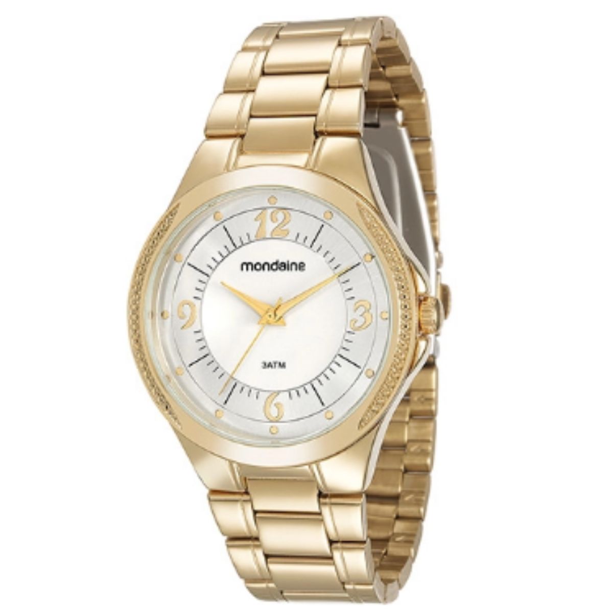 Relógio Mondaine Casual Feminino Dourado 94802LPMVDE1