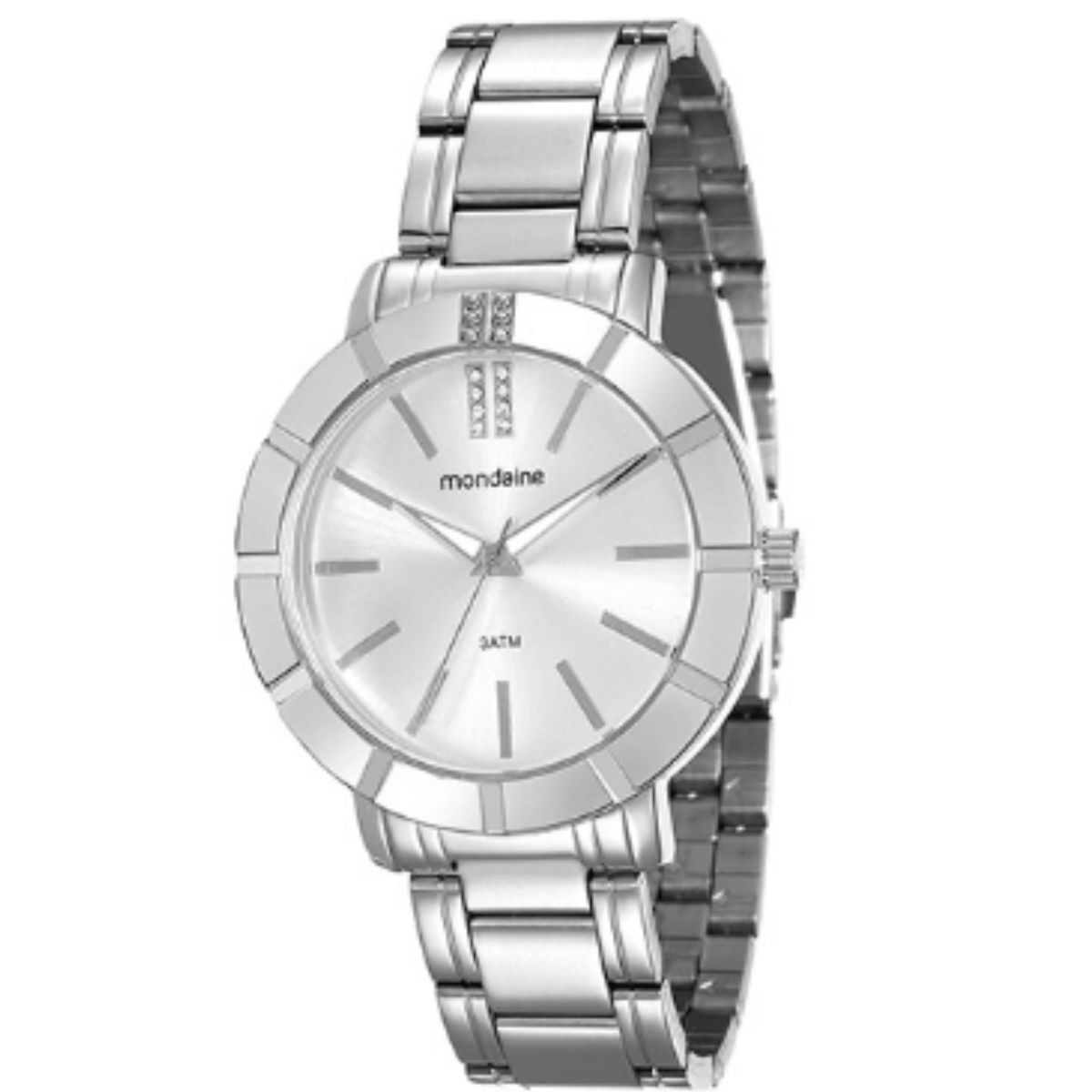 Relógio Mondaine Casual Feminino Prata  94804L0MVNE1