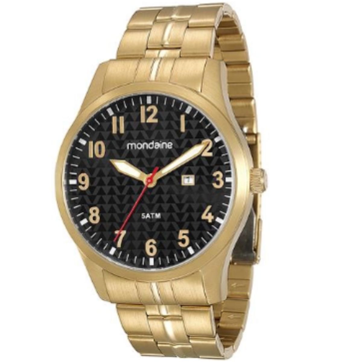 Relógio Mondaine Steel Masculino Dourado 78651GPMVDA2