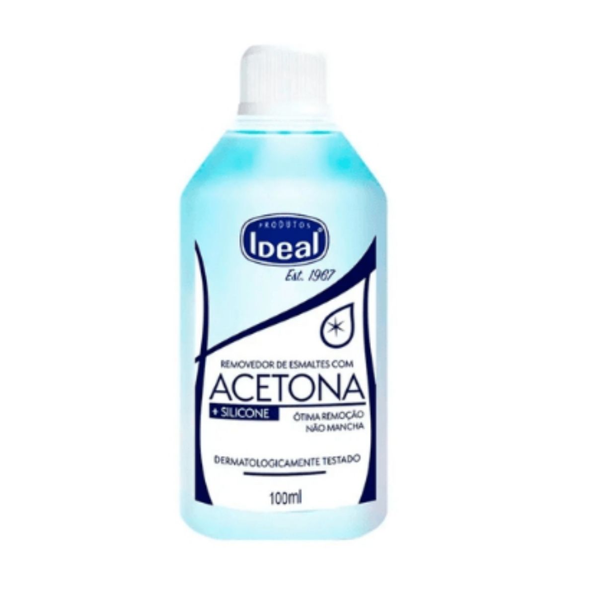 Removedor de Esmalte Com Acetona Ideal 100 ml