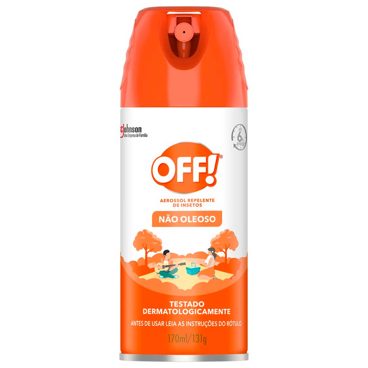 Repelente Off Aerosol com 165 ml