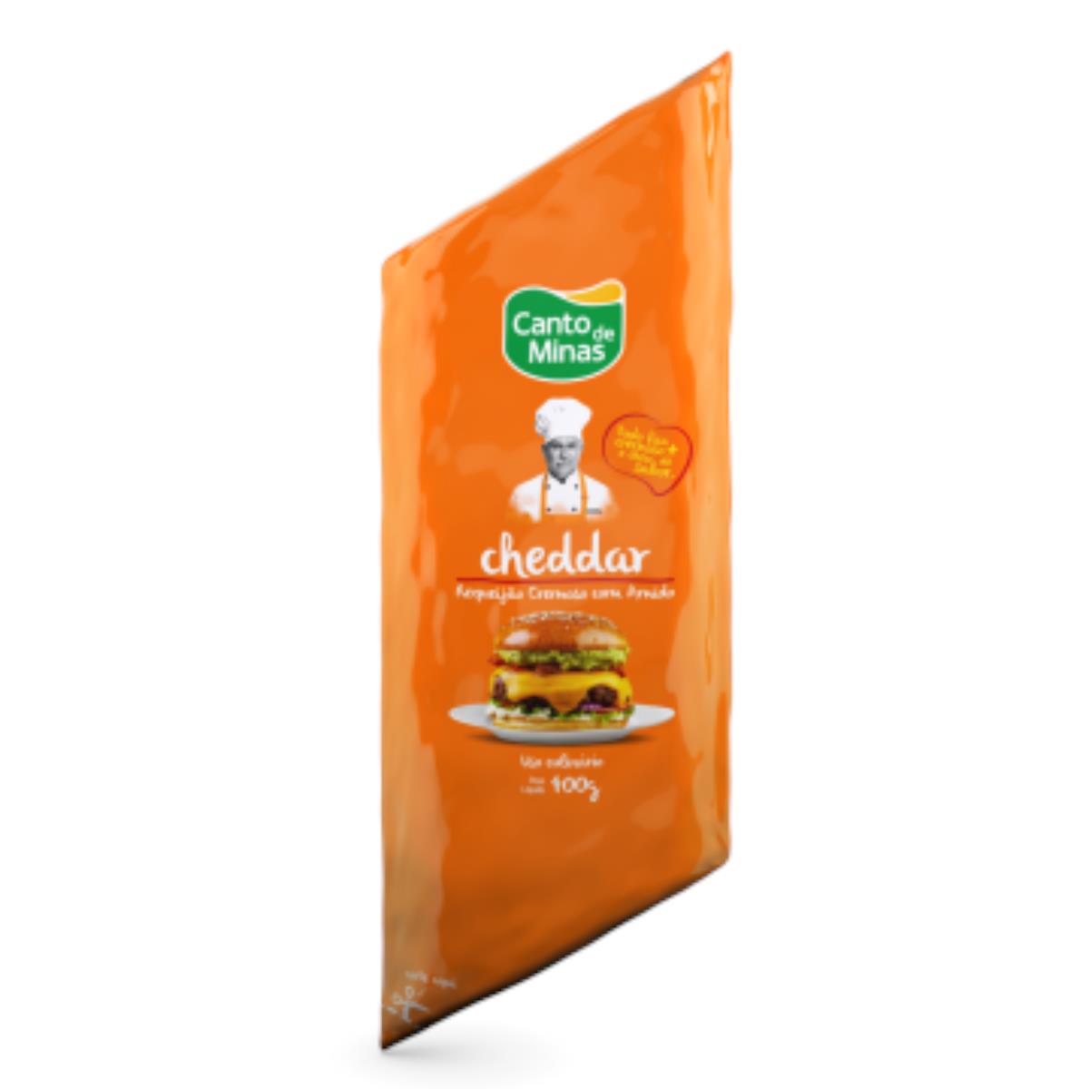 Requeijão Cheddar Canto Minas Bisnaga 400 g