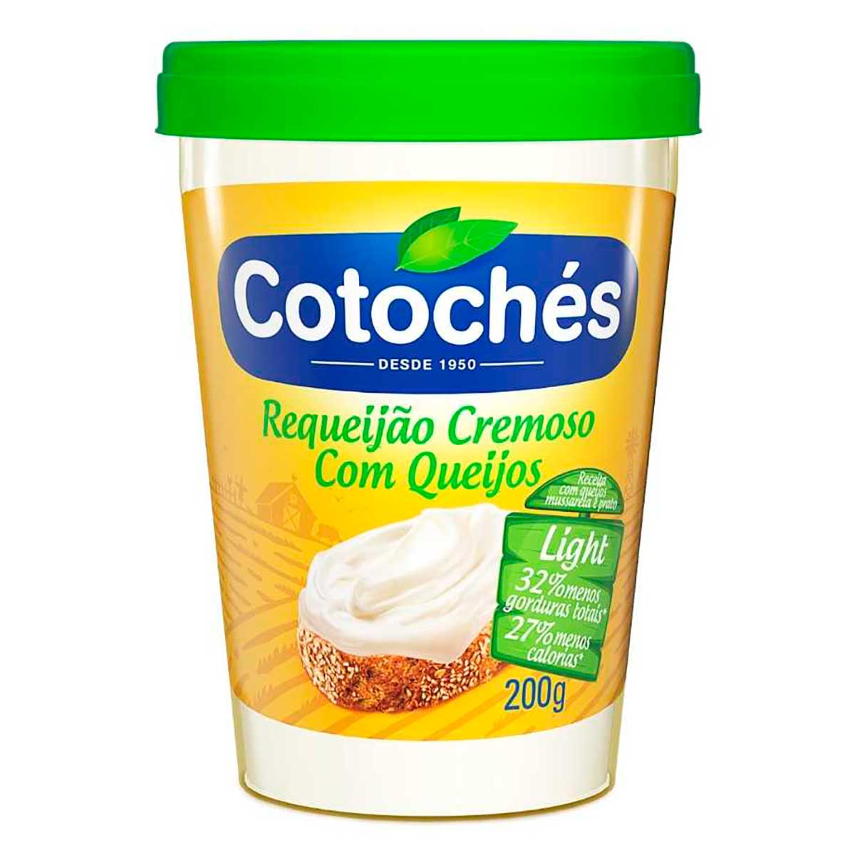 Requeijão Cotoches Light 200 g