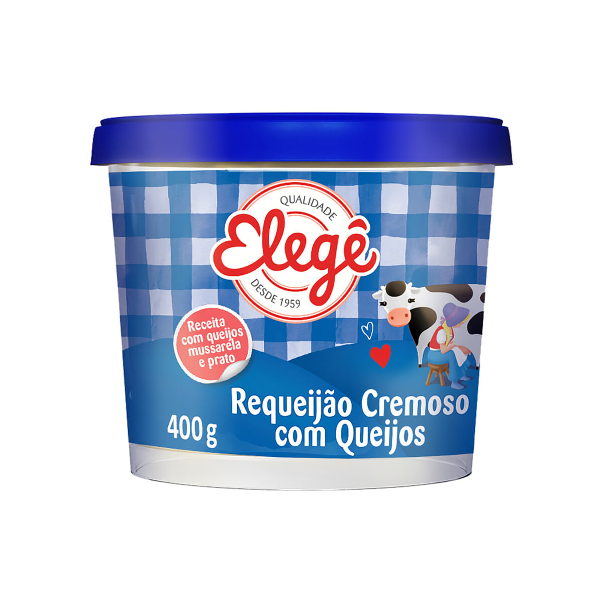 Requeijão Cremoso com Queijo Elegê 400 g