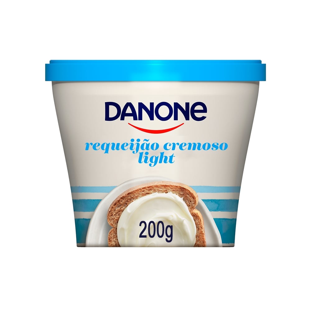 Requeijão Cremoso Light Danone Pote 200g