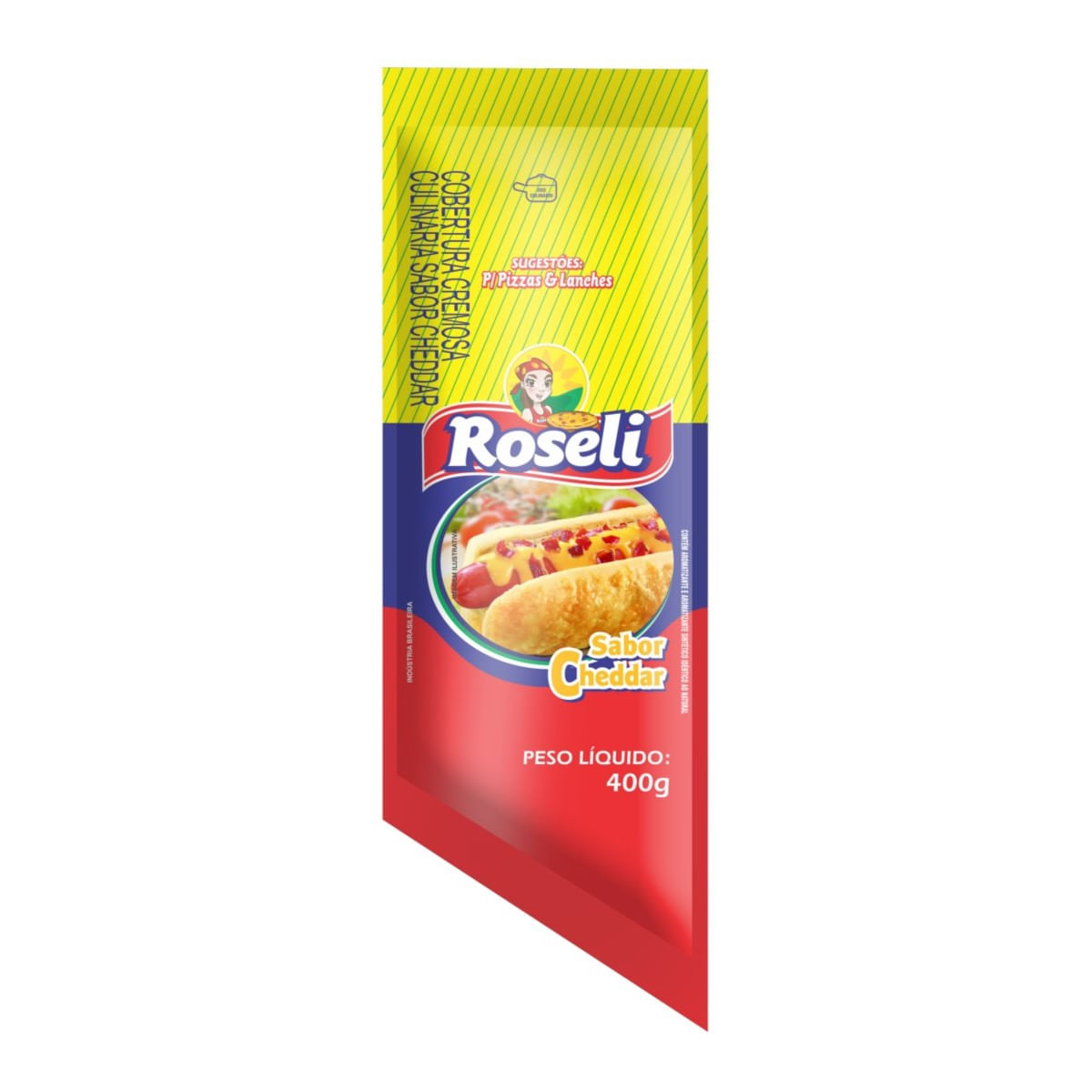 Requeijão Cremoso Cheddar Roseli 400 g