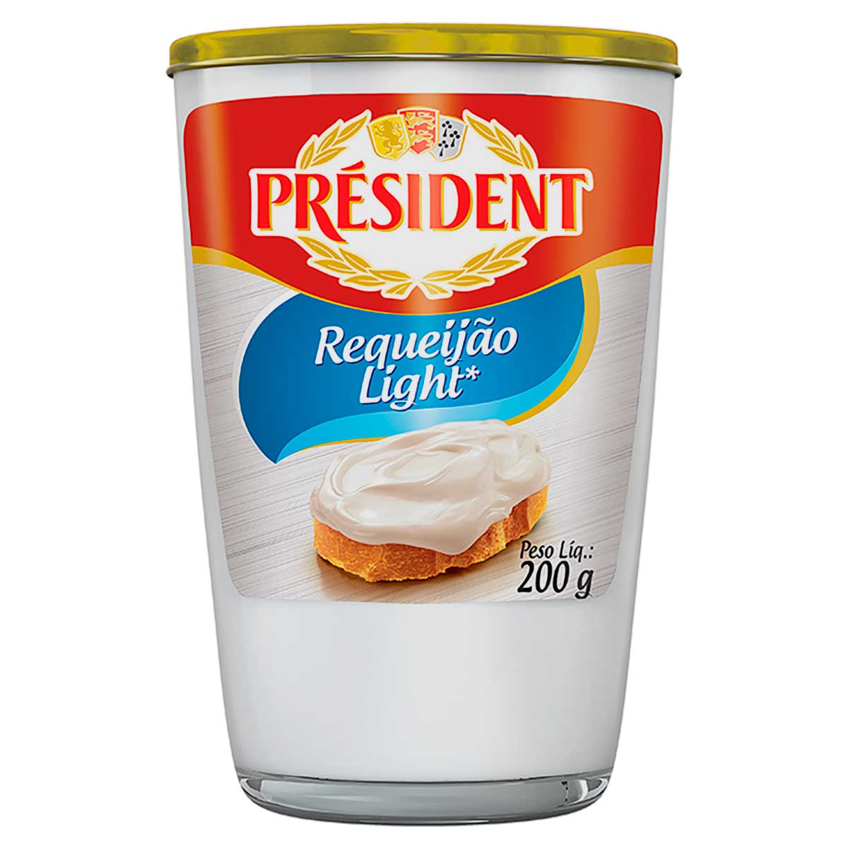 Requeijão Light Zero Lactose Président 220 g