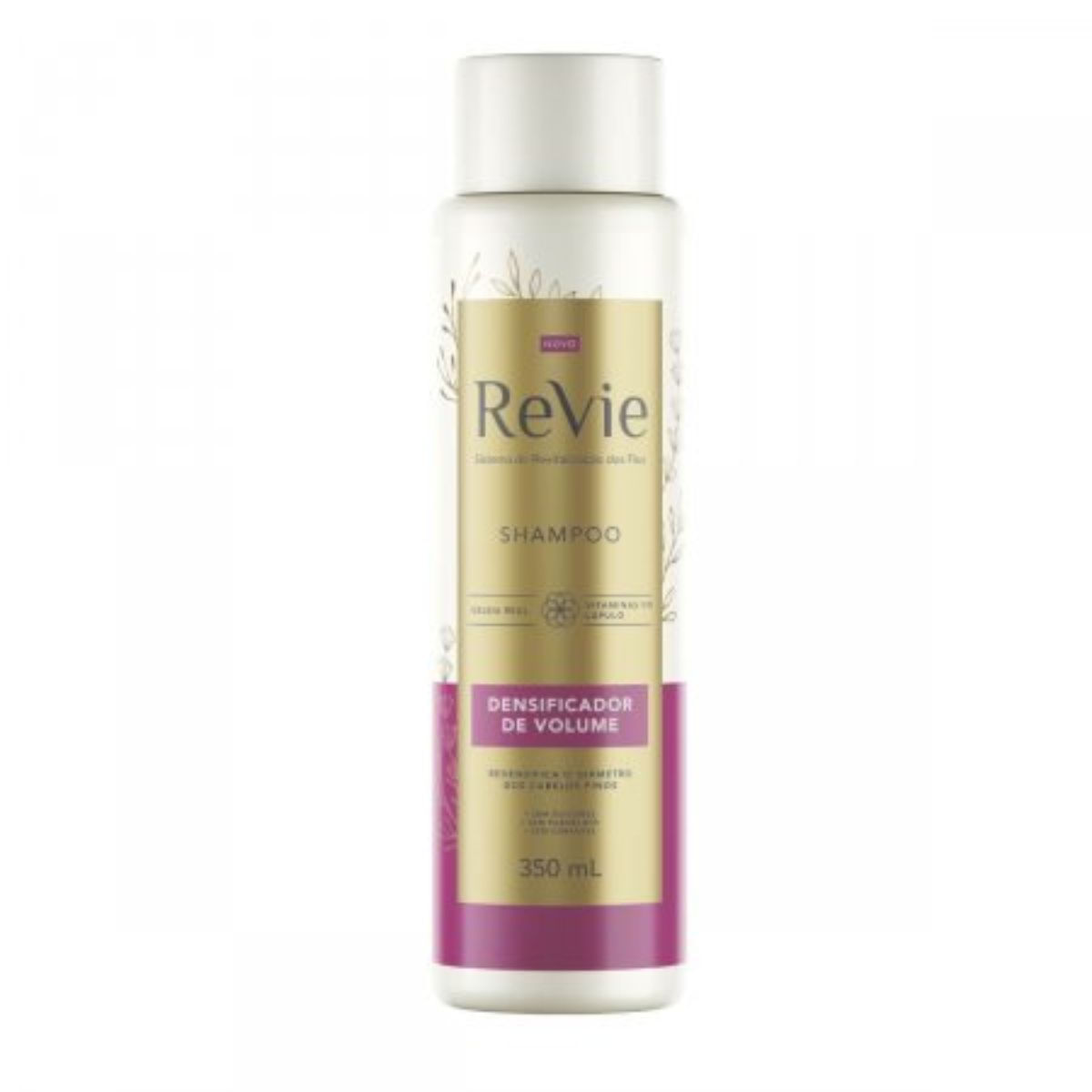 Shampoo Revie Densificador De Volume Com 350ml