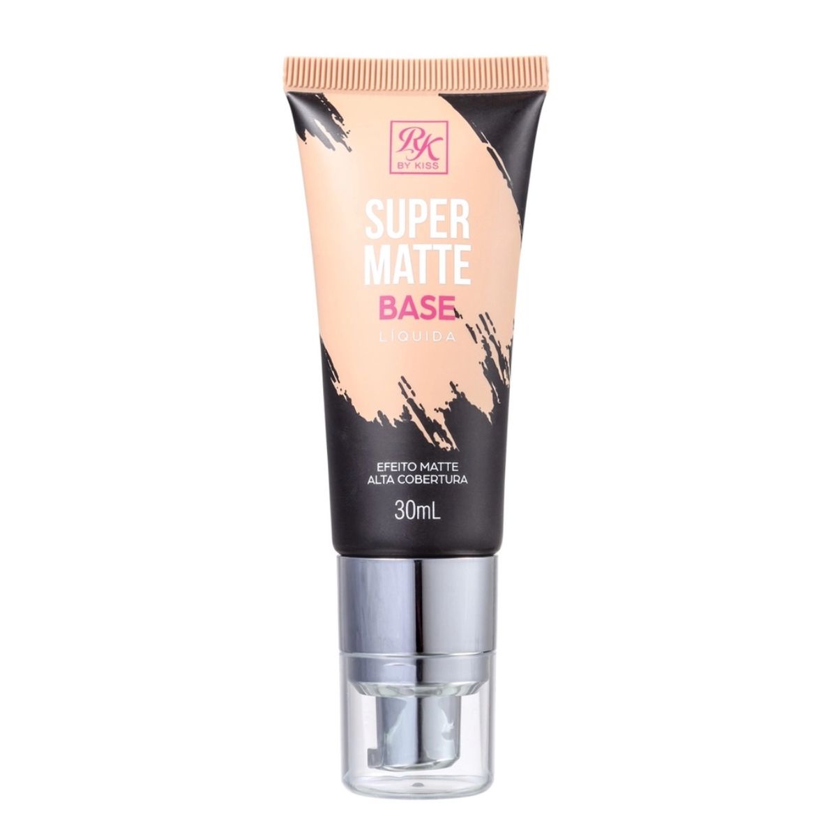 Base Líquida RK By Kiss  Super Matte Bege 30 Ml