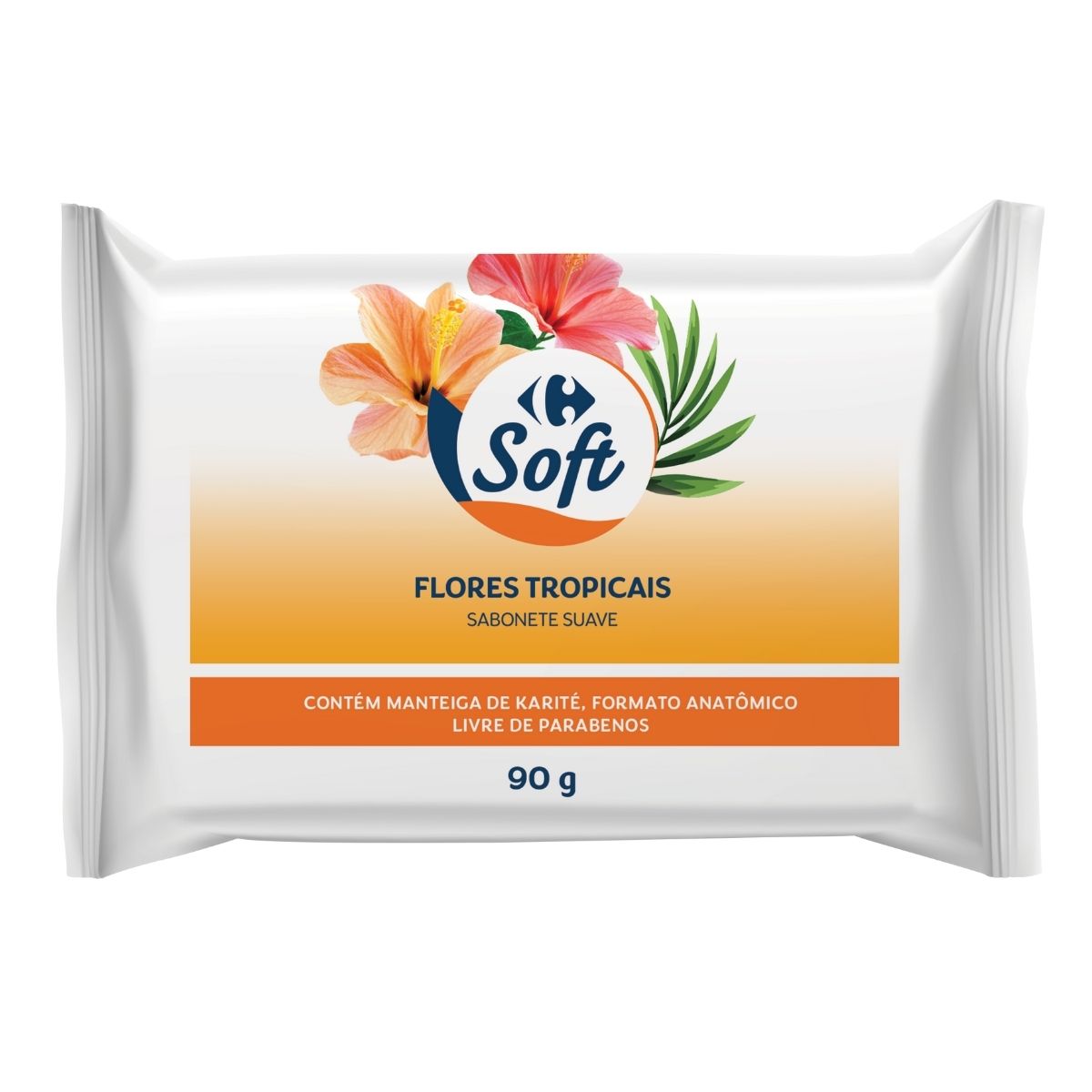 Sabonete em Barra Carrefour Flores Tropicais 90 g