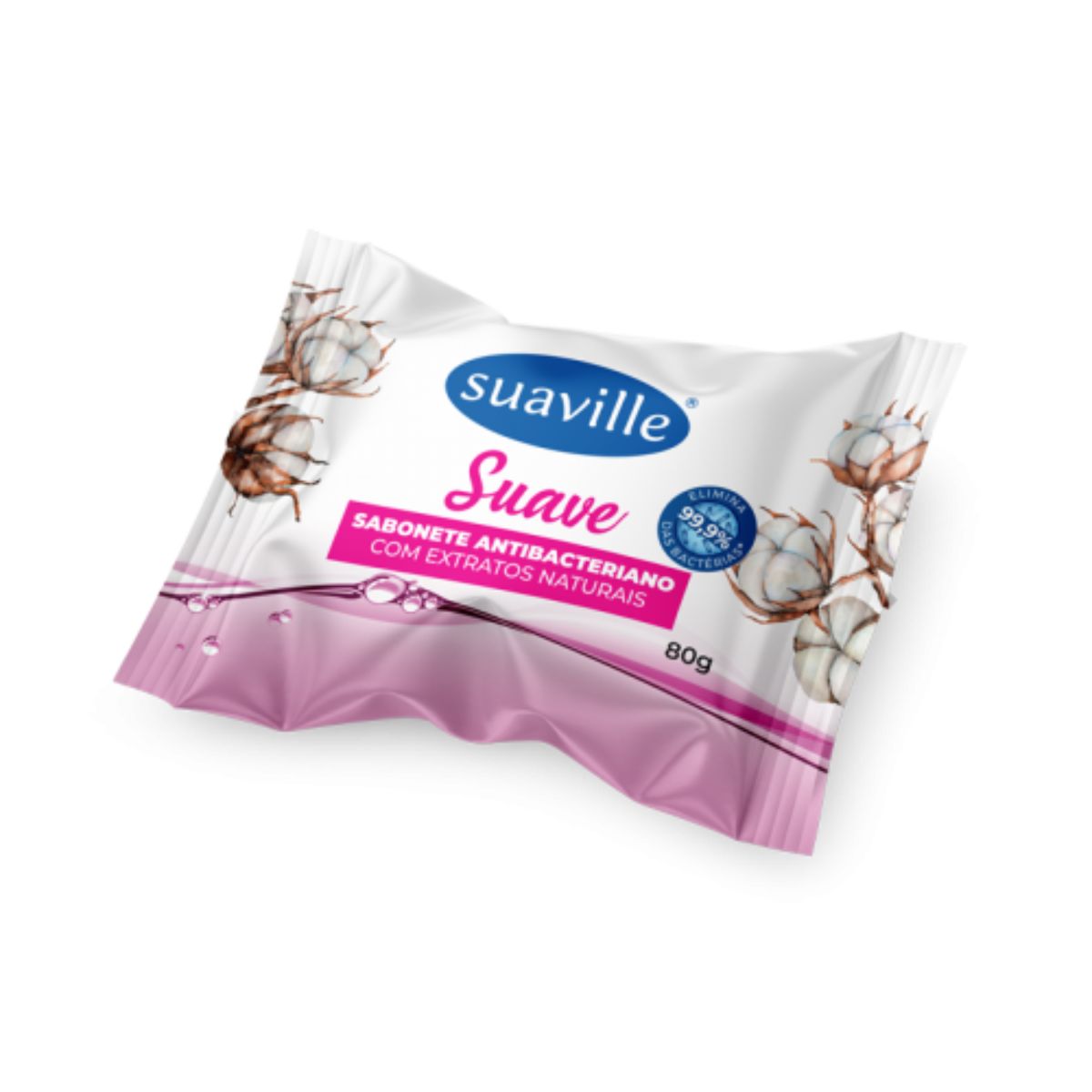 Sabonete Antibacteriano Suaville Suave 80 g