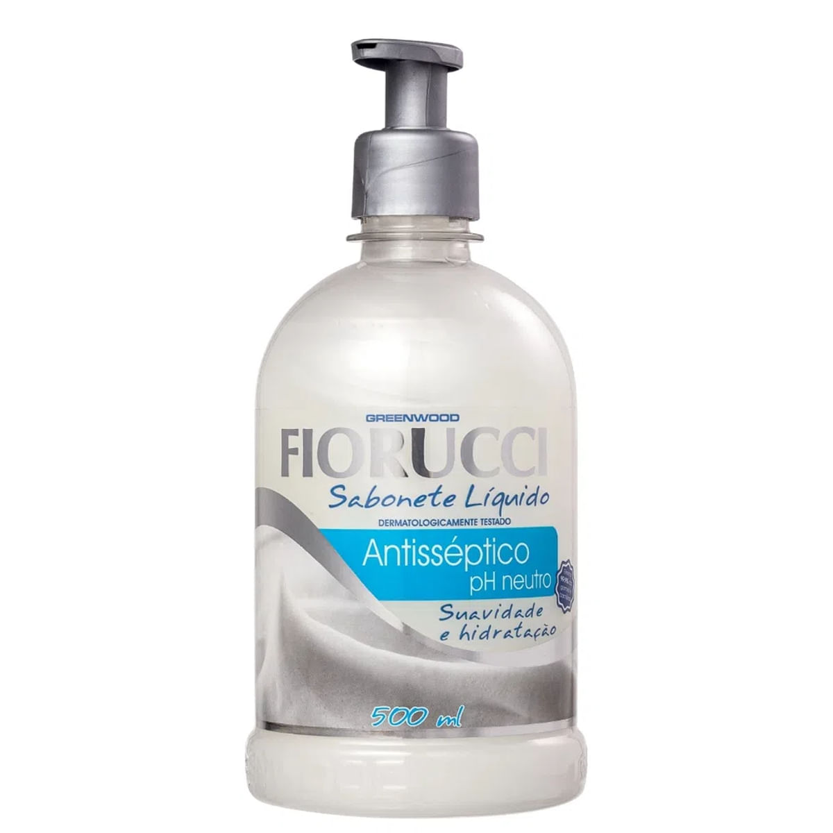 Sabonete Líquido Antisséptico Ph Neutro Fiorucci Suavidade e Hidratação  500 ml