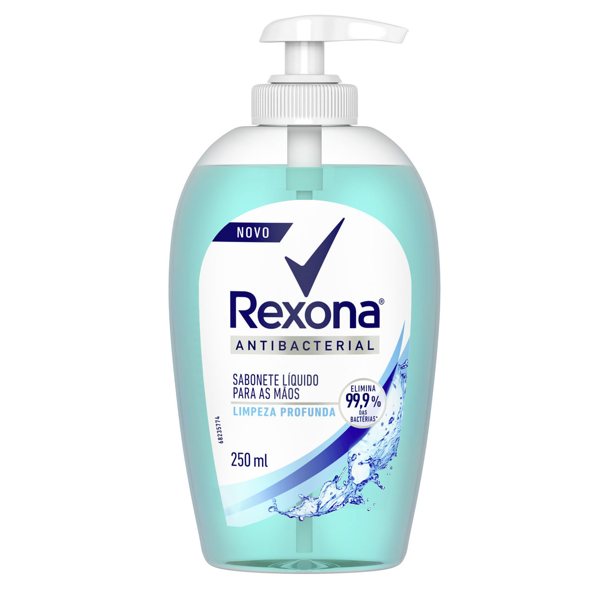 Sabonete Líquido Antibacteriano para as Mãos Rexona Limpeza Profunda Frasco 250 ml