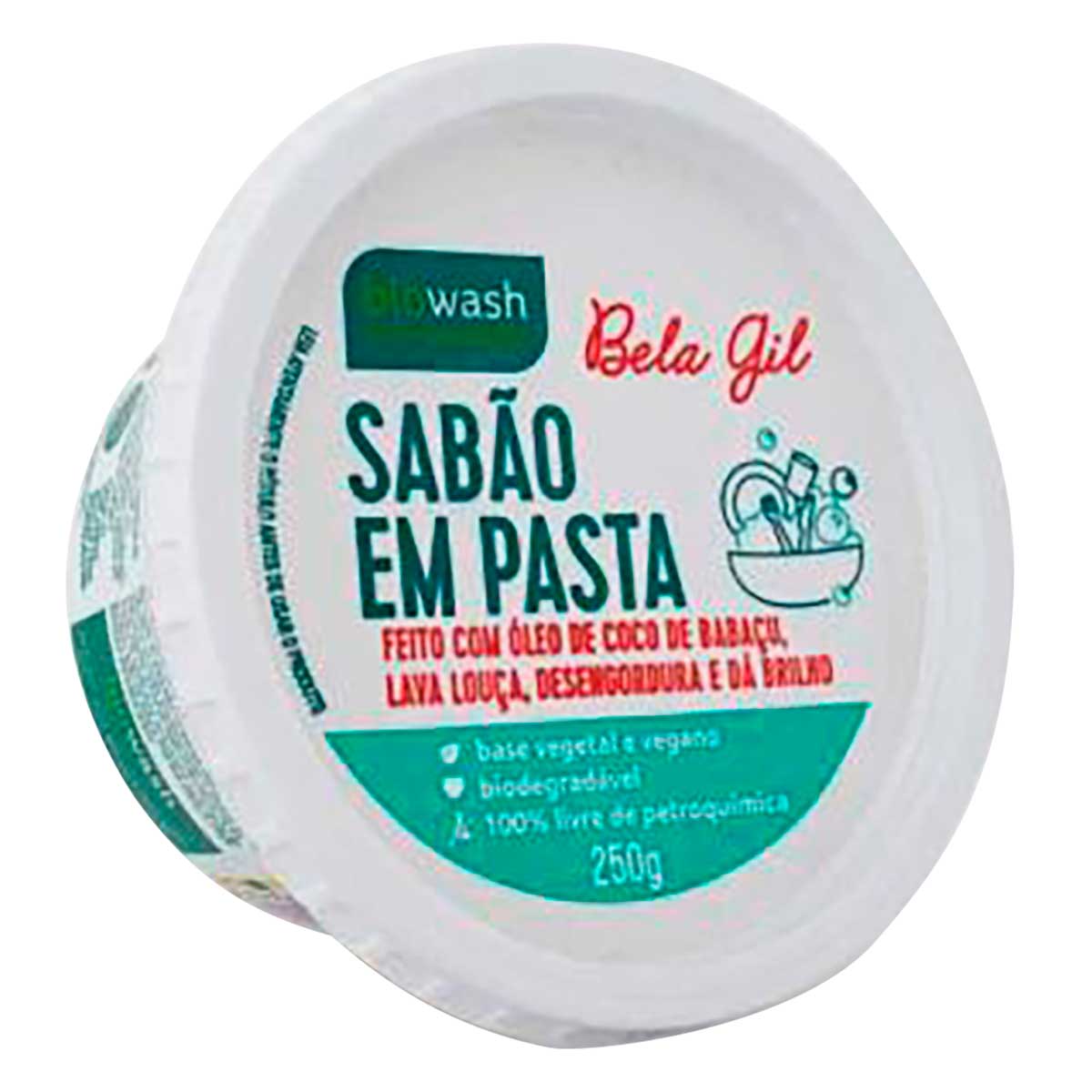 Sabão Pasta Biowash Bela Gil 250 g