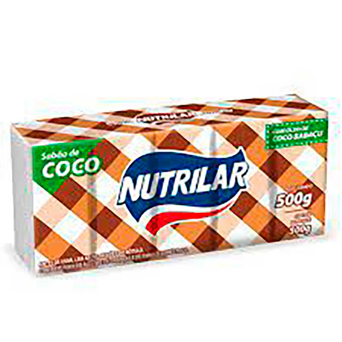 Sabão Barra Coco Nutrilar 500 g