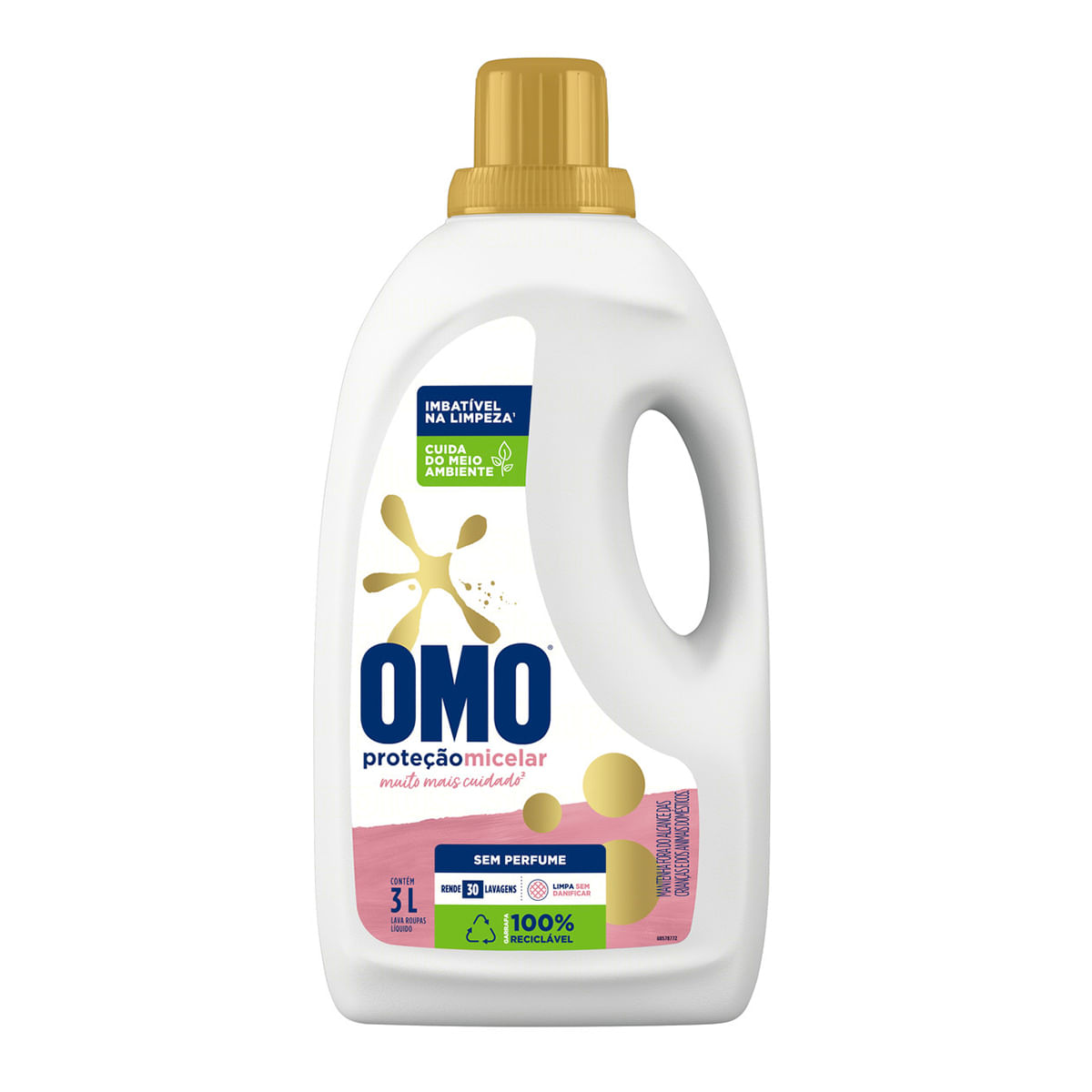 Sabão Líquido Omo Proteção Micelar 3 L