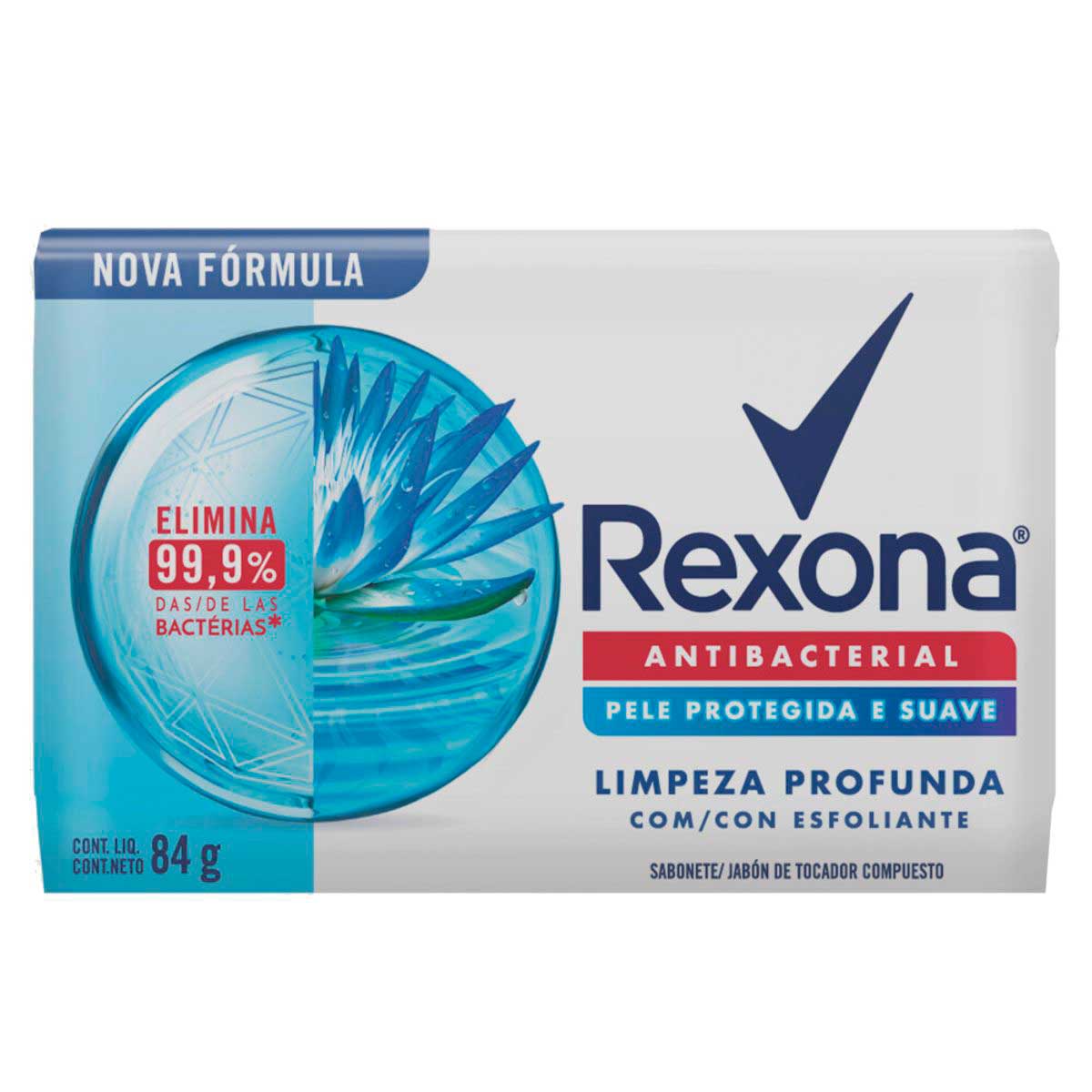 Sabonete em Barra Corporal Rexona Limpeza Profunda 84g