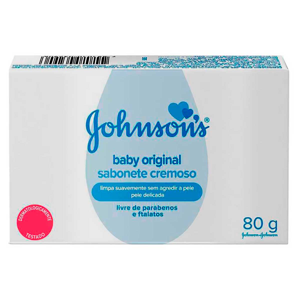 Sabonete em Barra Infantil Johnson&apos;s Baby Original 80g