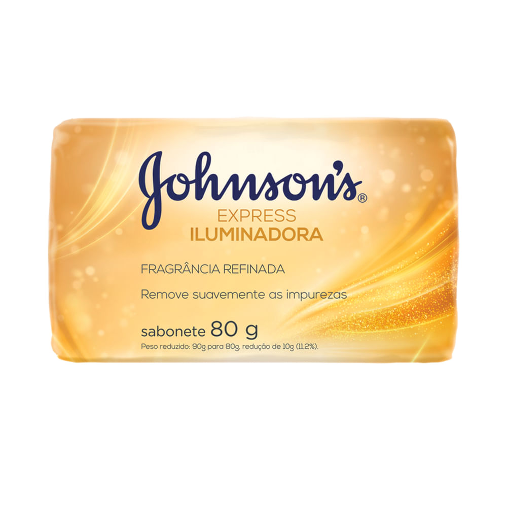 Sabonete em Barra Johnsons Express Iluminadora 80 g