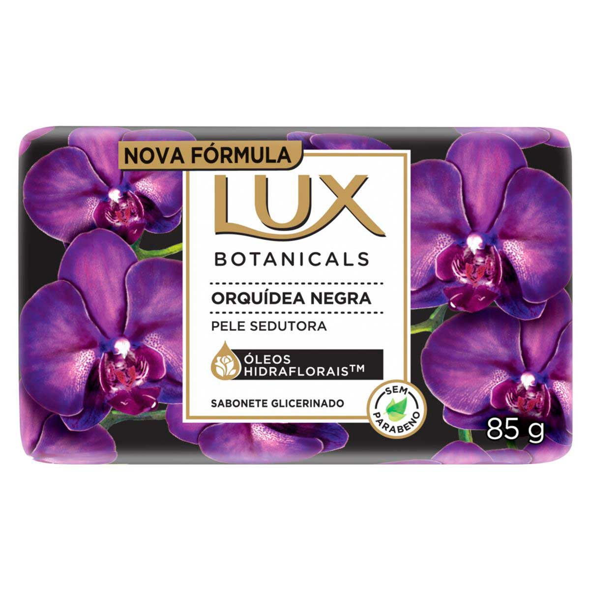 Sabonete em Barra Lux Botanicals Orquídea Negra 85g