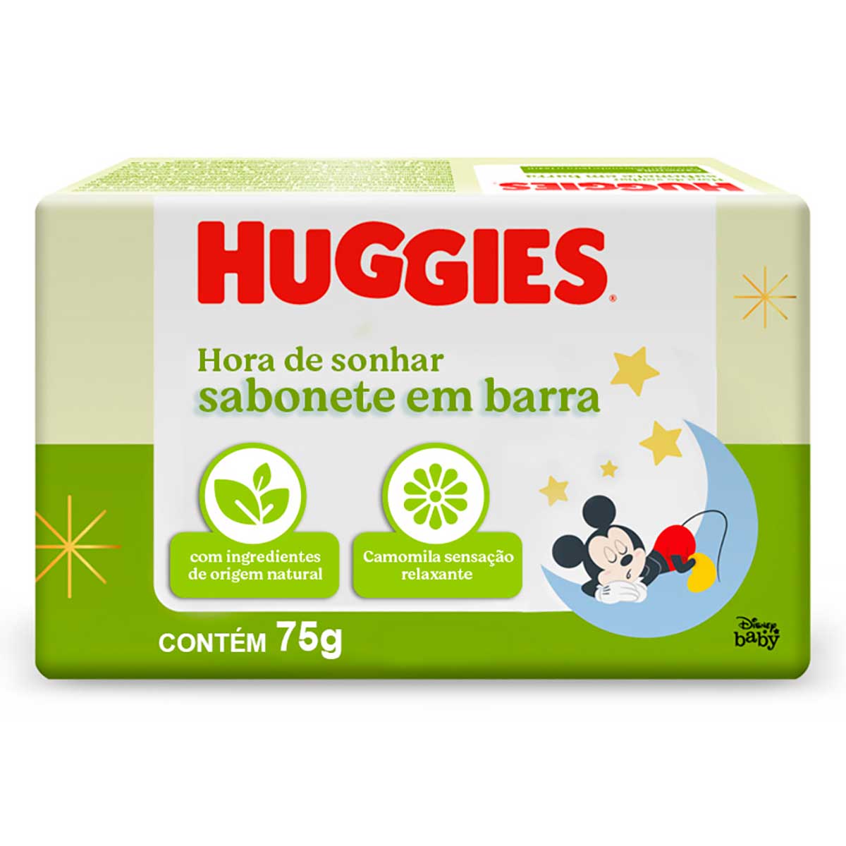 Sabonete em Barra para Bebê Huggies Hora de Sonhar 75g