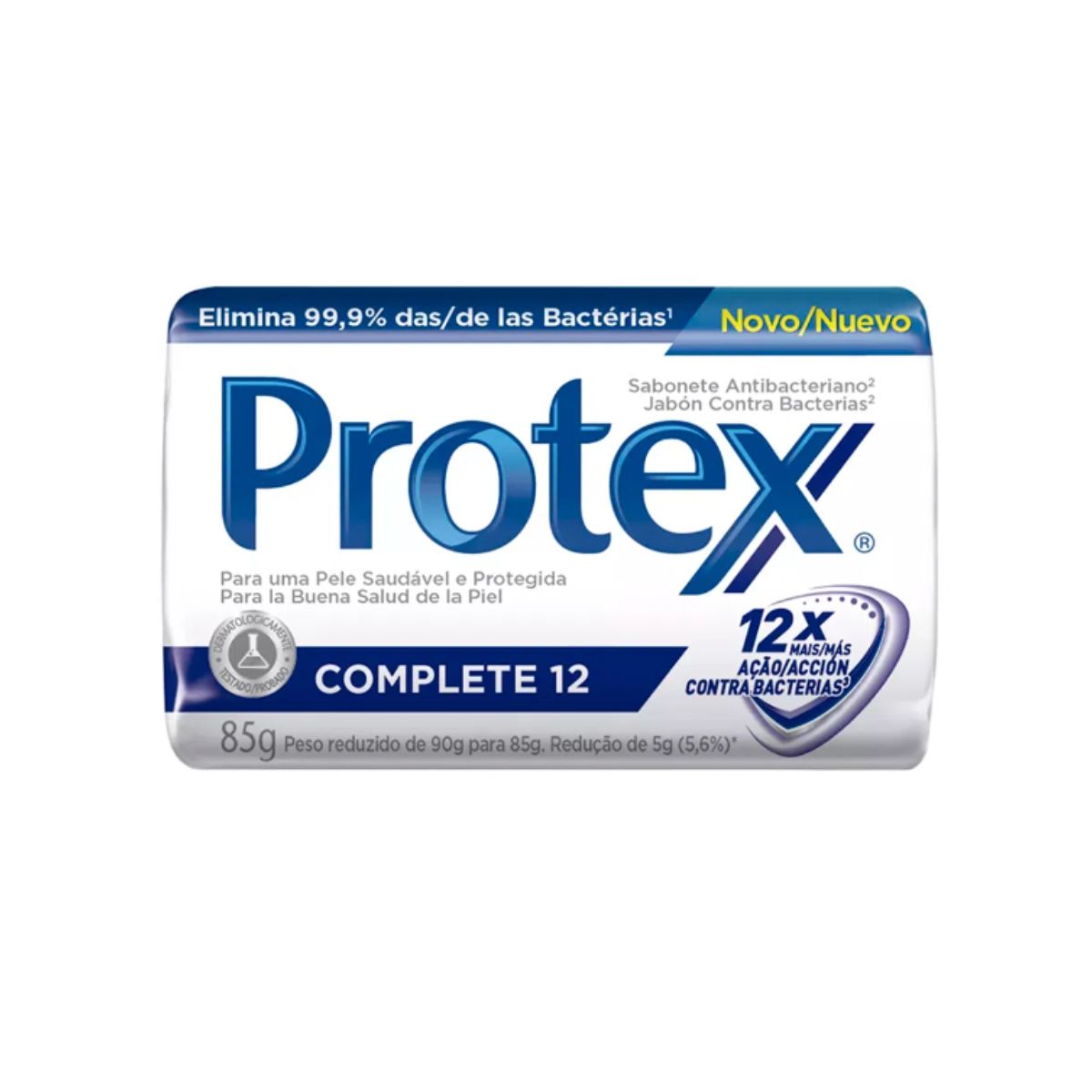 Sabonete em Barra Protex Antibacteriano Complete 12 85 g